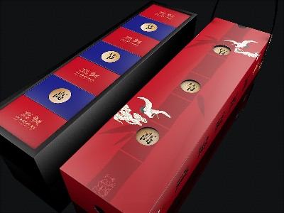 在山東做茶葉禮盒定制，淺談高級黑的應(yīng)用一